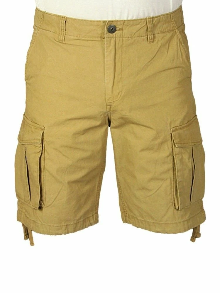 Jack & Jones Mens Chinos Big Size Casual Cargo Shorts Summer Half Pants