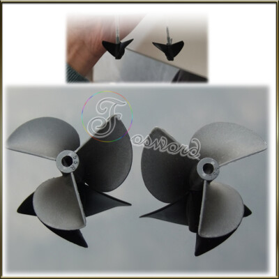 Nylon Ship Boats Propeller Props 3 Blade Plastic RC Model DIY φ3 4 4.8 35/36/55