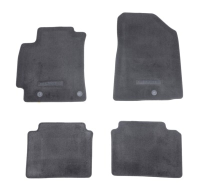 NEW OEM Front & Rear Carpeted Floor Mat Set Black M6F14AC001 for