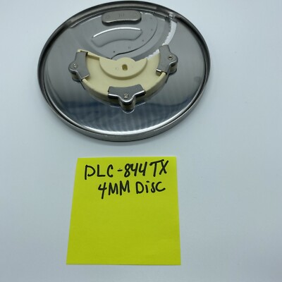 DLC844TX~ 4 MM Disc For Cuisinart Pro Classic Food Processor DLC 10S TX Type 25