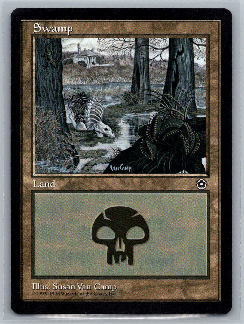 Swamp Susan Van Camp 1993-1998 Magic: The Gathering MTG # Land