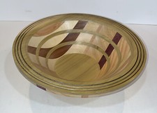 Board Style Segmented Turned Bowl