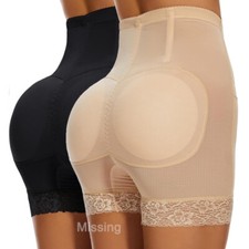 FAKE ASS Butt Hip Enhancer Booty Padded Butt Lifter Panties Body Shaper Lifter