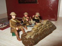 Britains 41148 Ww1 Browning Machine Gun Set Emplacement & 3 Man Us Detachment Britains 41148 Ww1 Browning Machine Gun Set Emplacement & 3 Man Us Detachment
