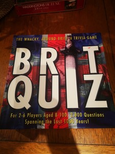 Brit Quiz Board Game British Trivia Question Fun Complete Vgc Ebay