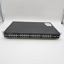 Cisco Catalyst Switch WS-C2960X-48TS-L 48x 1GB RJ-45 4x 1GB SFP
