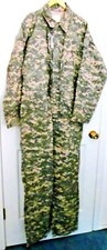 NEW-ARMY COVERALLS, MECHANICS, X-LARGE UNIVERSAL CAMOUFLAGE PRINT TYPE III -NEW