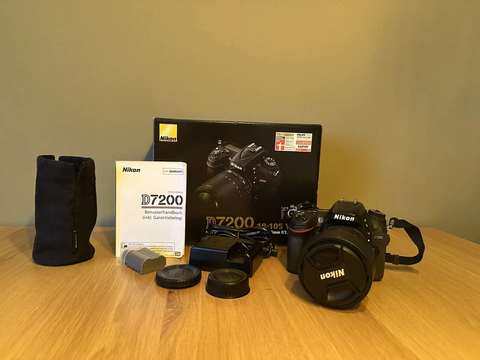 Nikon D7200 + 18-105 VR KIT