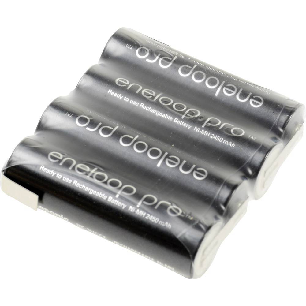 Pacco batteria 4x Stilo (AA) Panasonic eneloop Pro Reihe F1x4 linguette a