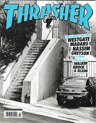 Thrasher Skateboard Magazine / October 2018 / Issue #459