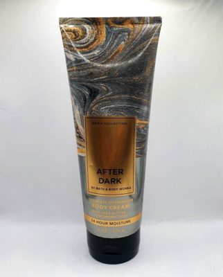 BATH AND BODY WORKS AFTER DARK BODY CREAM FOR MEN 8 FL OZ