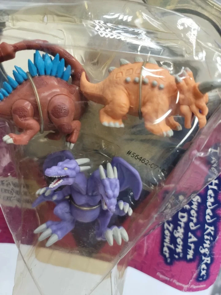 Yu-Gi-Oh! 1996 Serie 6- Rey Rex de dos cabezas / Brazo de espada de dragón / Mega Zowler Foto 4 de 4