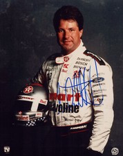 Michael Andretti signed "INDY CART" 8x10 Photo AUTOGRAPHED Texaco Car Racing COA