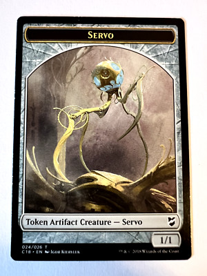 MTG Magic The Gathering Commander 2018 Token Artefact Creature Servo Thopter