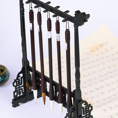 Calligraphy Pen Holder Traditional Chinese Brush Holder for Desk Home ...