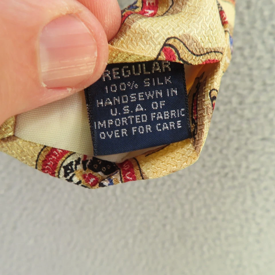 Lands End Cigar Bands Gold Tie Lovera Havana Ribbon La Rochelle 58"x3.5" Smoke - Image 3 of 4