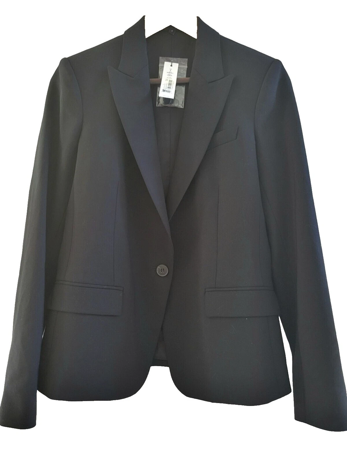 Theory Preto Casual Casacos, jaquetas e Coletes para mulheres