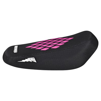 Sur Ron Mx X Luna Float Seat Cover all BLACK w/ PINK diamond