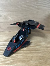 Captain Power Phantom Striker Ship Vintage Toy Mattel 1986 Incomplete