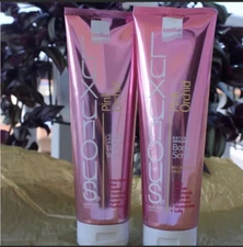 Organic Luxurious Body Wash & Body Scrub Pink Orchid , Set