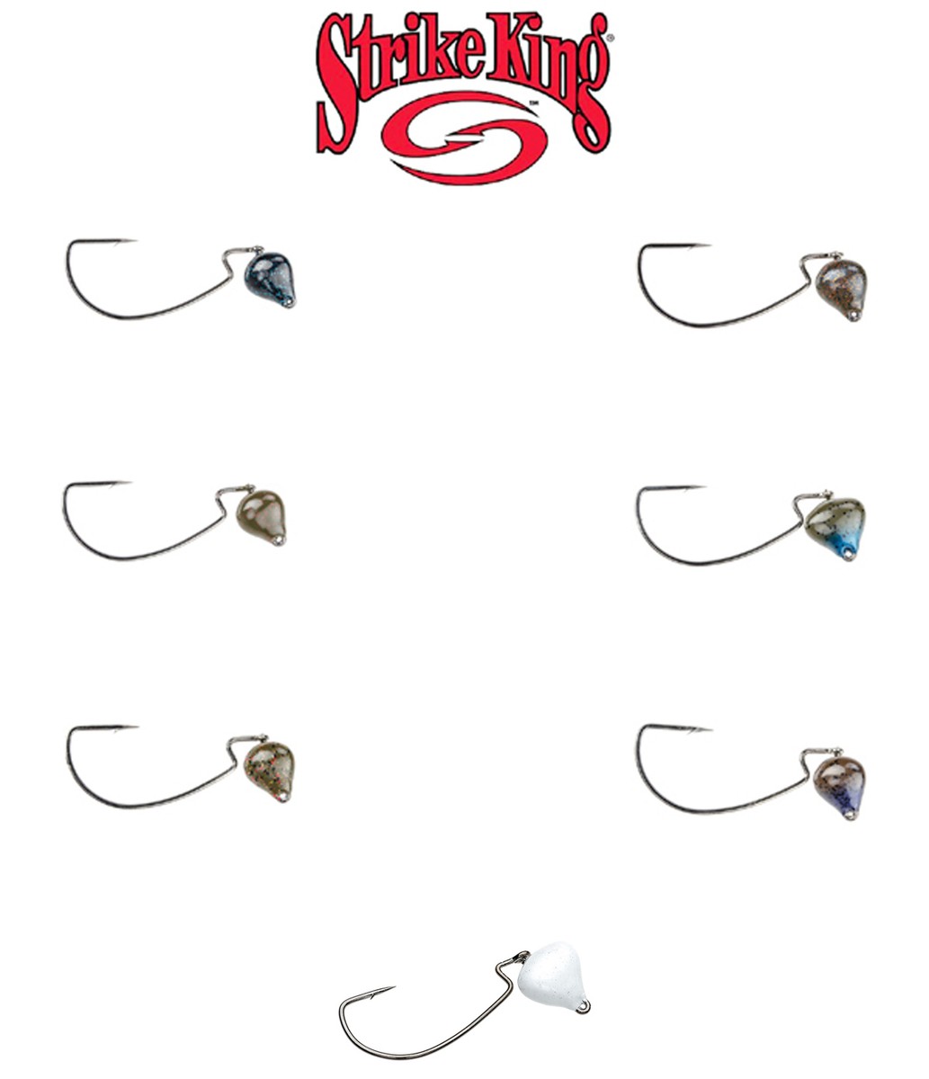 Strike King Jointed Structure Head 3/4 Oz – Bama Craw Design For Bass Fishing, Weedless Football Jig With Super Needle Point Hook - View #7
