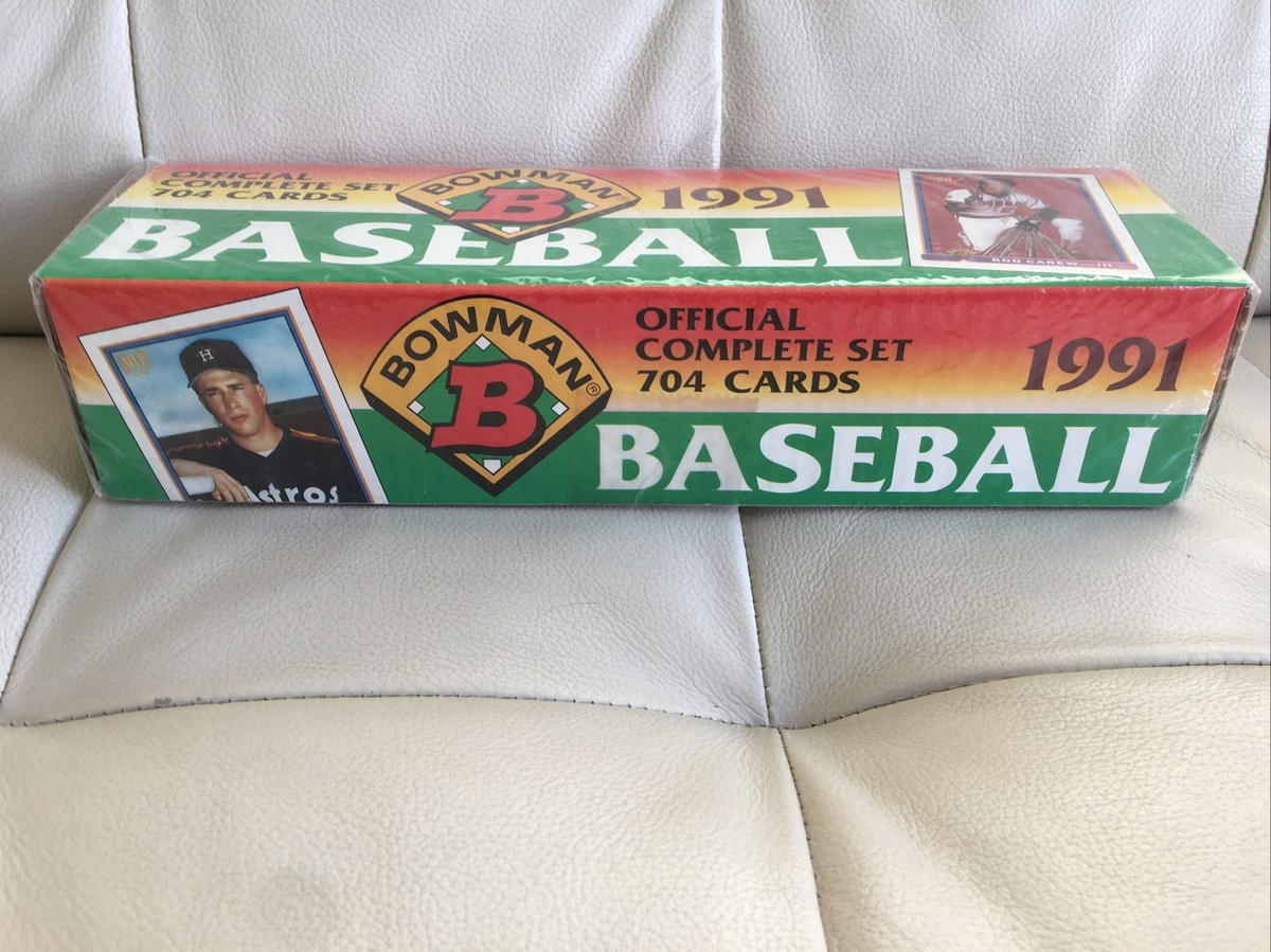 1991 Bowman Baseball Box Official Complete Set-704 Cards, Sealed