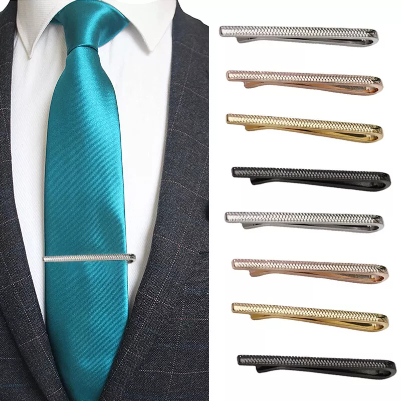 Business Men Fashion Simple Suit Tie Clip Necktie Tie Clasp Clip Tie Bar