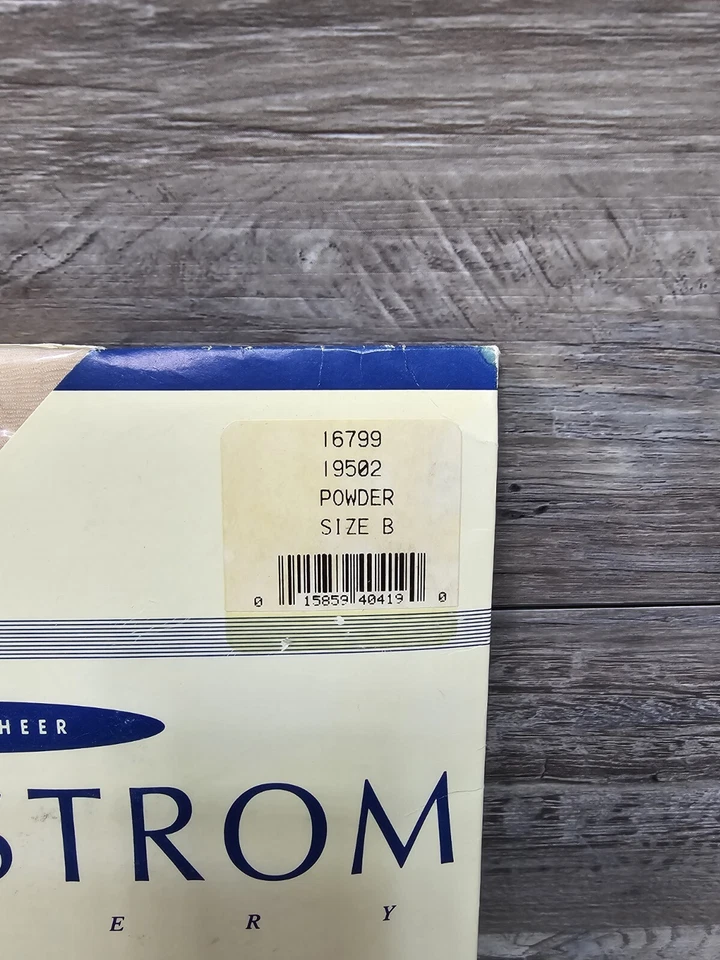 Nordstrom Lycra Sheer Control Top Powder Size B Style 19502 - Image 3 of 4