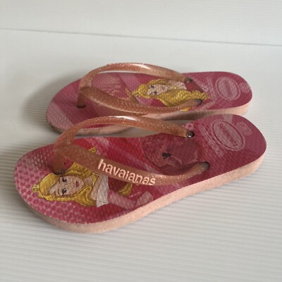 Havaianas Disney Aurora Sleeping Beauty Kids USA 10C 25/25
