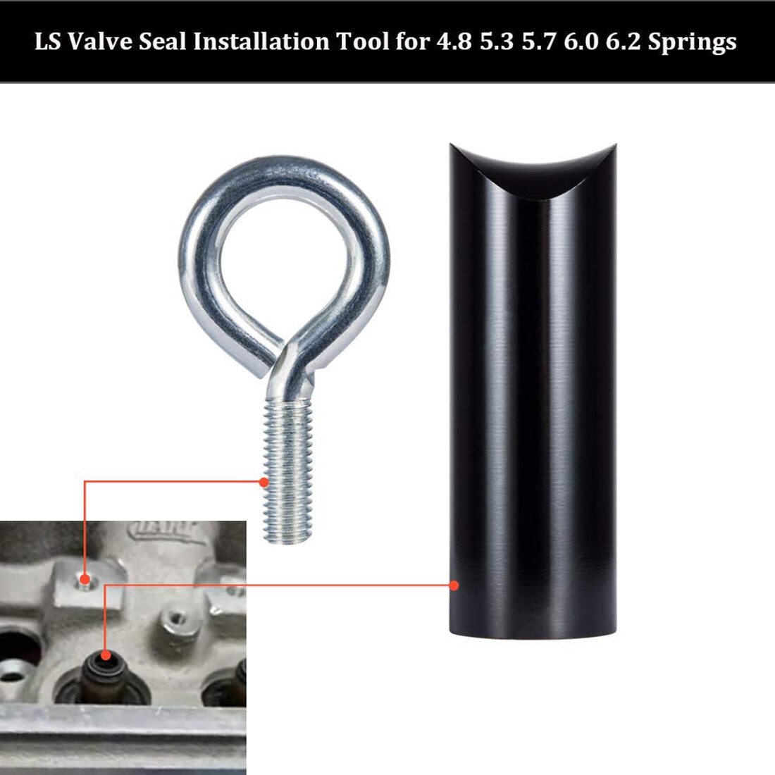 2Pcs/set LS Valve Seal Installation Tool Parts Kit 4.8 5.3 5.7 6.0 6.2 Springs eBay