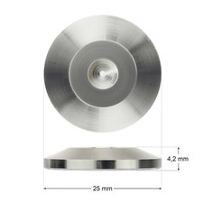 Dynavox Spike Unterlegscheiben silber 4er-Set