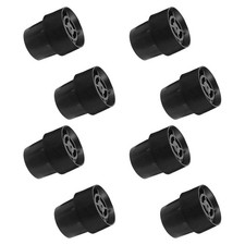  8 Pezzi Tappetino Antiscivolo Rimbalzo Trampolino Coprigambe Fitness Rebounder Stopper