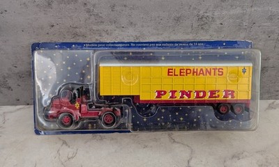 Altaya Circus Pinder Marmon Elefant Anhänger LKW versiegelte Blisterpackung 