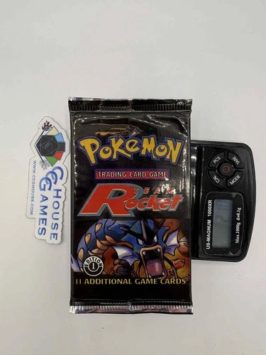Team Rocket 1st Edition Booster Pack HEAVY Sealed 21 g Gyarados #C *CCGHouse*