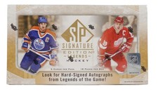 2020-21 Upper Deck SP Signature Legends Hockey Sealed Hobby Box - Free Shipping