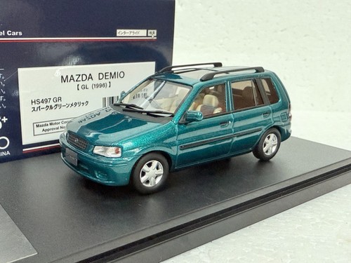 po 1:43 Hi Story HS497GR Mazda Demio GL 1996 resin scale model car - Picture 4 of 13
