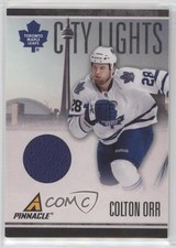 2010-11 Panini Pinnacle City Lights Materials 419/499 Colton Orr #100 1m8
