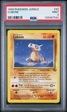 1999 POKEMON JUNGLE CUBONE 50 PSA 9