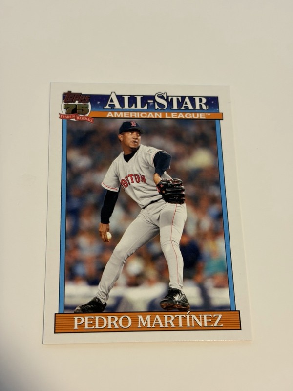 2026 Topps Series 2 Baseball Pedro Martinez 91AS-8 75th Anniversary All Star