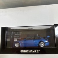 Minichamps Bmw M3 Gtr E46 Street 2001 Blau 1:1000 Limited Edition Modell