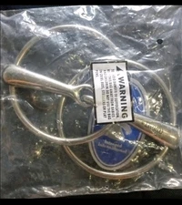 Intrepid International Coronet Stainless Steel Bit Bradoon Race Loose Ring 5.5"