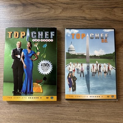 Top Chef: Season 6 Las Vegas & 7 D.C. (DVD, 2010, 2011, 4-Disc Set) NEW SEALED
