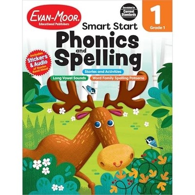 Smart Start-Phonics and Spelling, Grade 1 -  NEW Evan Moor Educa 2023