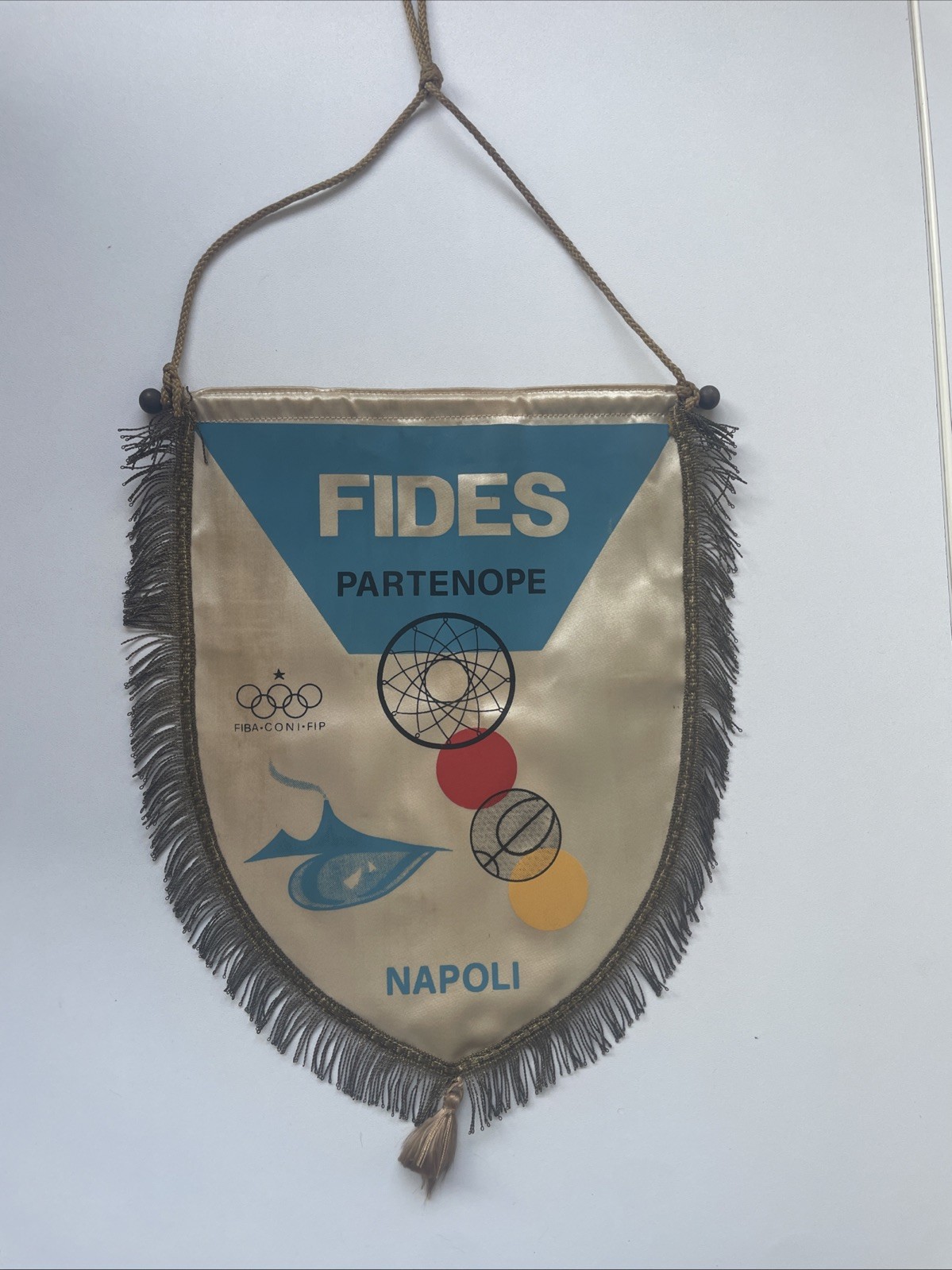 Gagliardetto Fides Partenope Napoli Raro W Condizioni Ottime