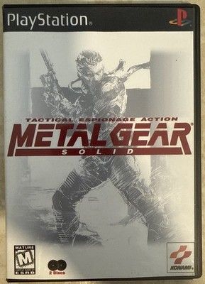 Metal Gear Solid (Sony PlayStation 1) / Tested / No Manual