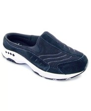 Easy Spirit Traveltime Mule Womens Navy/White Sneakers Size 8M - New in Box