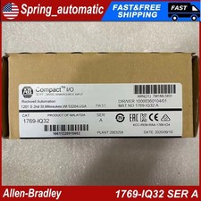 New Factory Sealed AB 1769-IQ32 SER A CompactLogix 24VDC Input Module 1769IQ32
