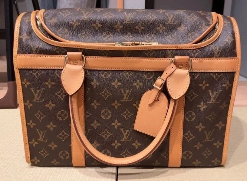 Louis Vuitton Leather Dog Carriers & Totes for sale | eBay