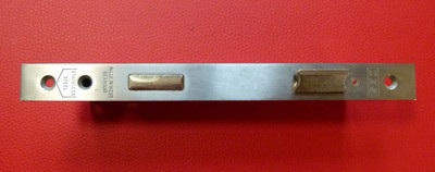 CES Rohrrahmenschloss 92mm PZ Stulp 255x24mm käntig Edelstahl