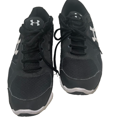 Under Armour Micro G Men’s Running Shoes Size 10.5 Black Gray Athletic Sneakers Under Armour Mens Shoes 12 Running Micro G Pursuit Gray  main image 3